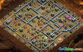 En İyi COC Th14 Temel Düzenleri: Savaş, Kupa ve Ev Köyü Haritaları #13887