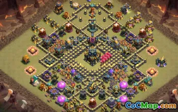 Best CoC TH17 Base Layouts & Maps #56897