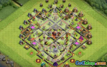Best CoC Town Hall 10 Base Layouts #56947