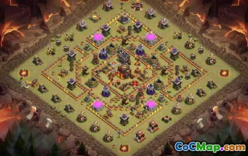 Best CoC Town Hall 10 Base Layouts & Maps | Copy Now! #17566