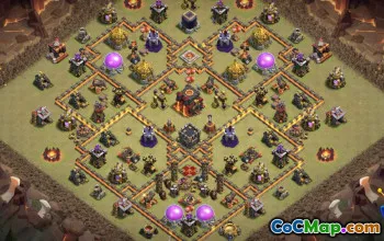 Best CoC Town Hall 10 Base Layouts: Maps & Links #17357