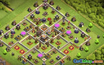 Best CoC Town Hall 11 Base Layouts & Maps for Farming & War #17480
