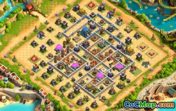Najlepszy ratusz CoC 12 podstawowych układów i map — skopiuj teraz #16550