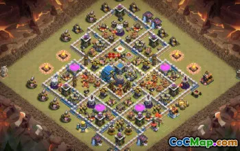 Beste COC Town Hall 12 Base Layouts & Maps for Success #14742