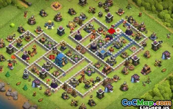 最佳COC市政厅12个基本布局和成功＃9644