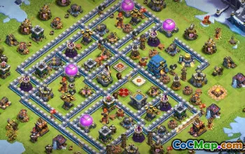Best CoC Town Hall 12 Base Layouts & Maps for War #13315