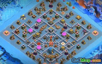 Best CoC Town Hall 12 Base Layouts - Trophy & War Maps #27078