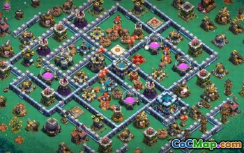 Best CoC Town Hall 13 Base Layouts & Maps | Trophy & War #15194