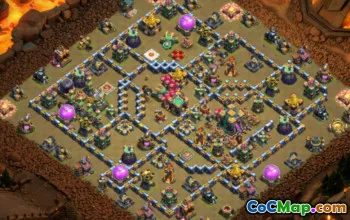 En İyi Coc Town Hall 14 Base Düzenleri ve Bağlantıları - Ev, Savaş ve Daha Fazlası #14832