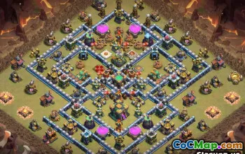 Tòa thị chính Coc tốt nhất 14 Bố cục cơ sở & Bản đồ - Sao chép ngay! #13619