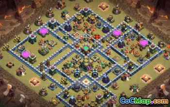 Tata Letak & Peta & Peta Kota Coc Terbaik untuk Perang #13151