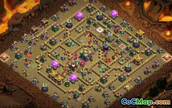 Best CoC Town Hall 14 Base Layouts & Maps for War & Trophies #16987