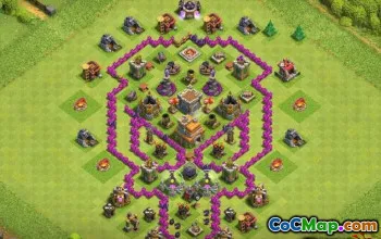Najlepszy Coc Town Hall 7 Layouts: Funny, Hybrid & Trophy #13286