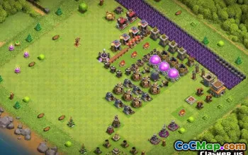 Лучший кокат ратуша 8 базовых макетов и карты для вашей домашней деревни #13526