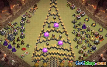 Bestes Coc Town Hall 9 Basislayouts: Funny & Hybrid Maps #15292