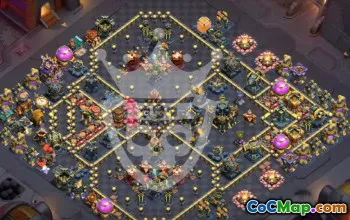 Best Copy Base Layout for Clash of Clans T17 #53535