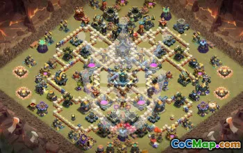 Best Copy Base Layout for Clash of Clans T19 #54224