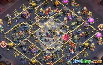 Best Copy Base Layout for Clash of Clans TH17 #55827