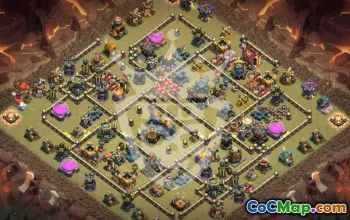 Best Copy Base Layout for Clash of Clans Town Hall 17 #53227