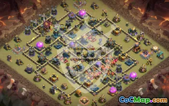 Best Copy Base Layout for Clash of Clans Town Hall 17 #53842