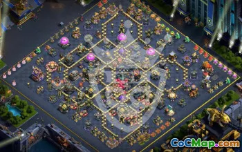 Best Copy Base Layout for Clash of Clans Town Hall 17 #54043