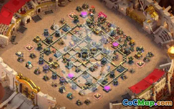 Best Copy Base Layout for Clash of Clans Town Hall 17 #55226