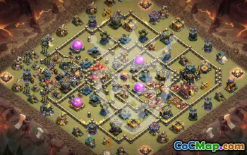 Best Copy Base Layout for TH17 Clash of Clans #53335