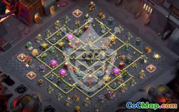 Best Copy Base Layout for TH17 Clash of Clans #53397