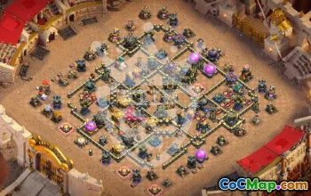 Best Copy Base Layout for TH17 Clash of Clans #56013