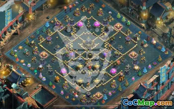 Best Copy Base Layout for TH17 Clash of Clans #56032