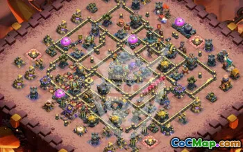 Best Copy Base Layout for TH17 Clash of Clans #56184