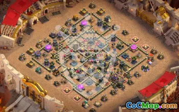 Best Copy Base Layout for TH17 Clash of Clans #56272