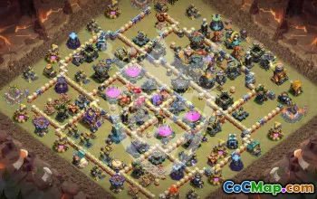Best Copy Base Layout for TH17 in Clash of Clans #53750