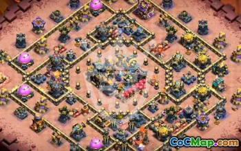 Best Copy Base Layout for TH17 in Clash of Clans #56173