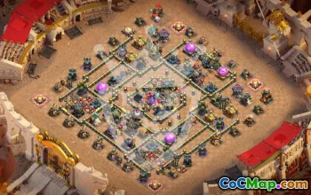 Best Copy Base Layout for TH17 in Clash of Clans #56308