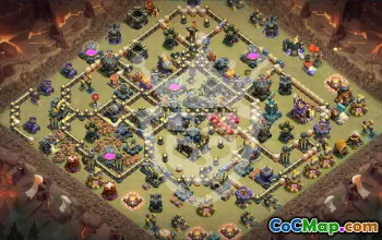 Best Copy Base Layout for TH17 in Clash of Clans #56607