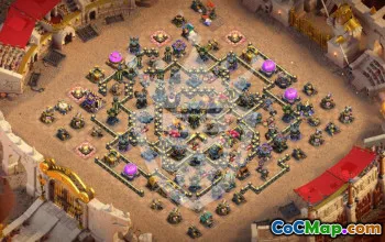 Best Copy Base Layout for TH17 in CoC #56266
