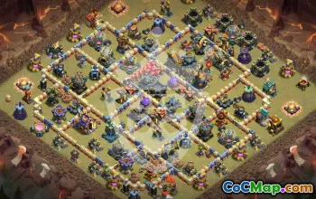 Best Copy Base Layout for Town Hall 17 #52791