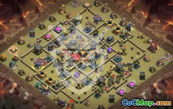 Best Copy Base Layout for Town Hall 17 #53928