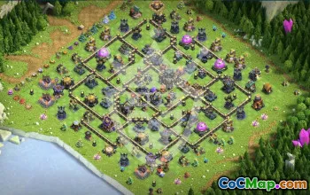 Best Copy Base Layout for Town Hall 17 #55787