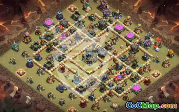 Best Copy Base Layout for Town Hall 17 #55791