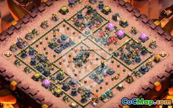 Best Copy Base Layout for Town Hall 17 #56168