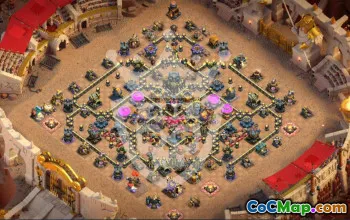 Best Copy Base Layout for Town Hall 17 #56395