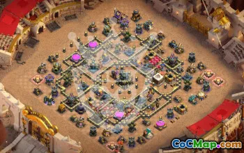 Best Copy Base Layout for Town Hall 17 #56675