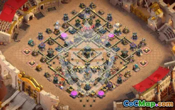 Best Copy Base Layouts for Clash of Clans TH17 #54905