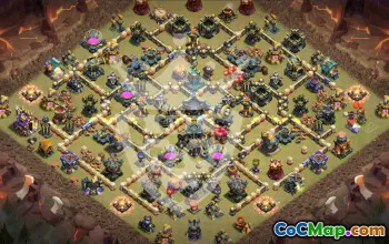 Best Copy Base Layouts for Clash of Clans TH17 #56549