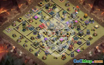 Best Copy Base Layouts for Clash of Clans Town Hall 17 #53934
