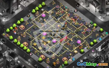 Best Copy Base Layouts for Clash of Clans Town Hall 17 #54563