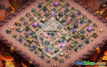 Best Copy Base Layouts for Clash of Clans Town Hall 17 #54868