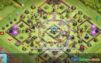 Best Copy Base Layouts for TH13 Clash of Clans #54546
